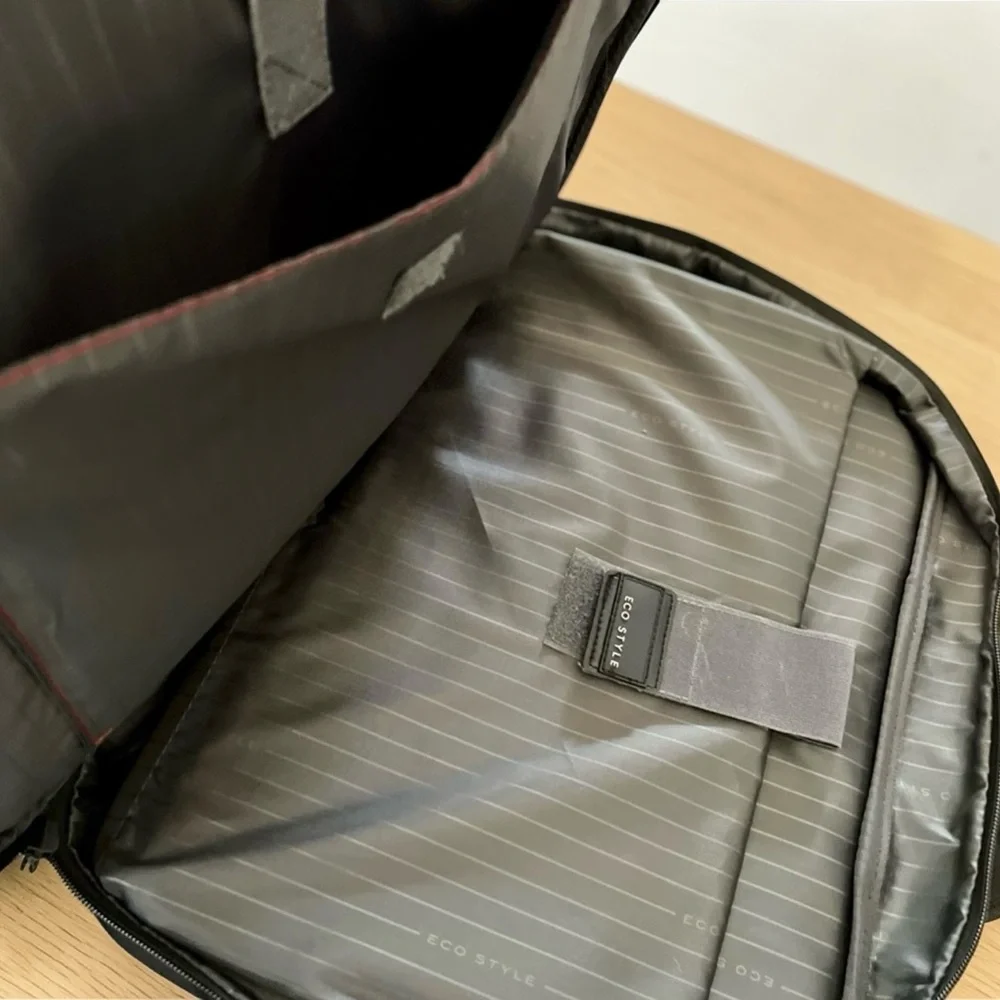 Black Travel Briefcase Laptop Organizer